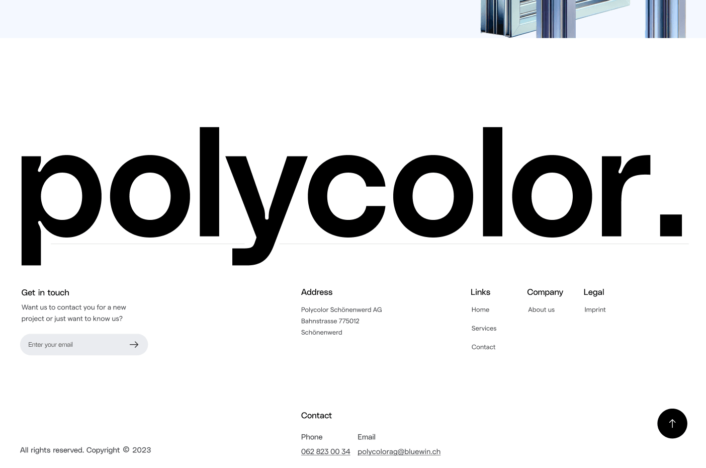 National Body Armor — homepage and product listing screen