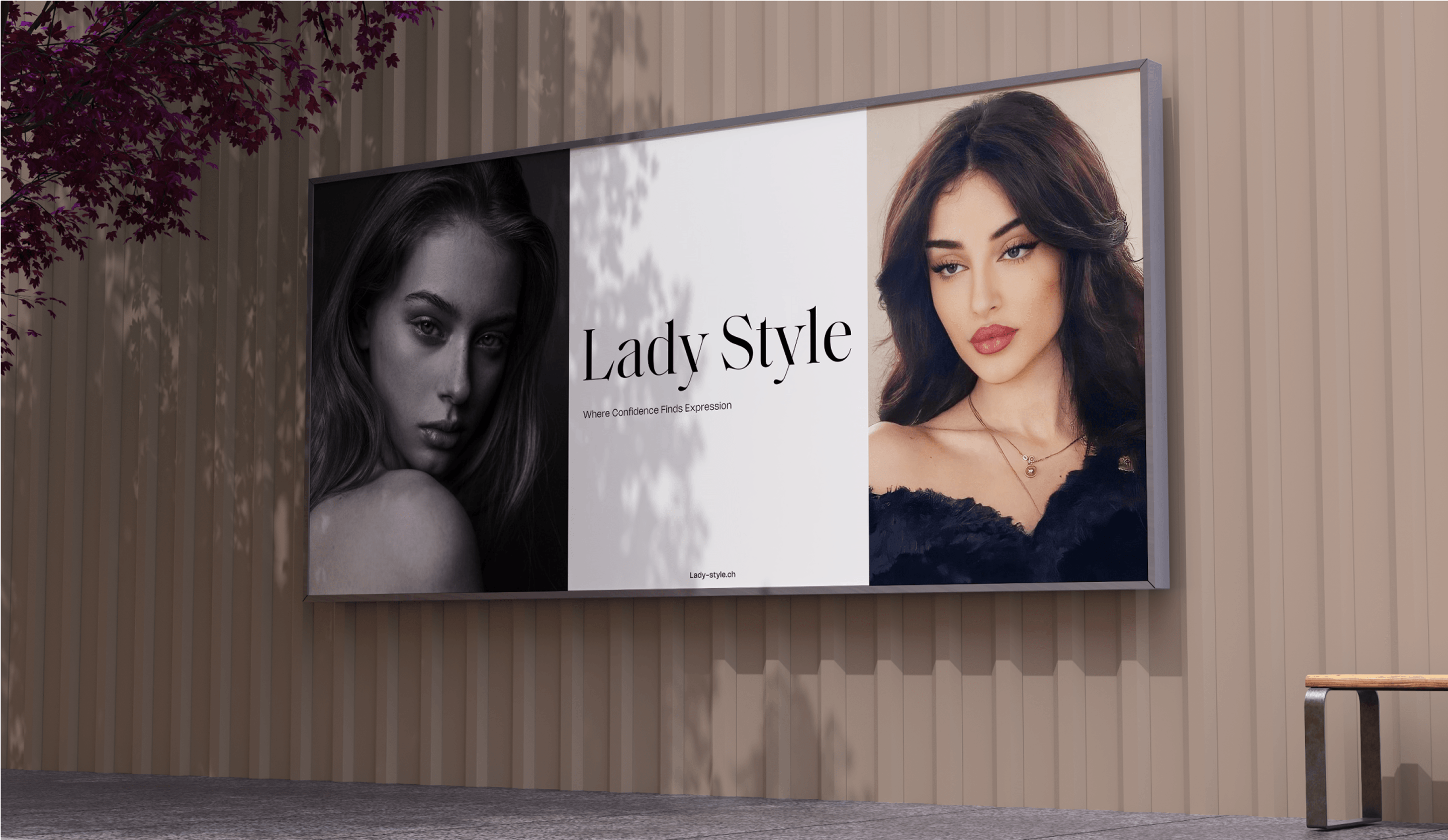 Lady Style — billboard mockup